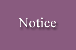 Notice